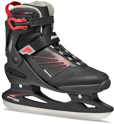 Bladerunner Igniter XT Ice Allround-Schlittschuh für Freizeitläufer, Herren, Schwarz/Rot, 42