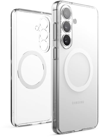 elago Coque Transparente Hybride Magnétique pour Samsung Galaxy S26 Plus | Découpes Caméra Précises, Aimant Puissant, Protection, Tech PC/TPU, Pare-Chocs Antichoc, 6,7 (Clair)