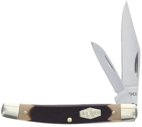 Schrade, Taschenmesser, Old Timer Middleman Jack, Länge geschlossen: 8.26 cm, Edelstahl, Mehrfarbig, Einheitsgröße