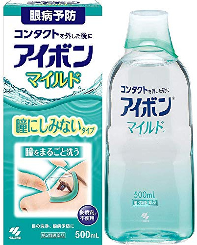 Kobayashi Pharmaceutical Eyebon Eye Wash 500ml - Mild