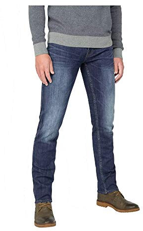 PME Legend Herren Jeans Nightflight Stretch Slub Denim dunkelblau - 38/38