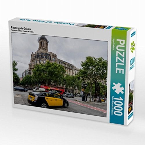 CALVENDO Puzzle Passeig de Gràcia | 1000 Teile Lege-Größe 64 x 48 cm Foto-Puzzle für glückliche Stunden