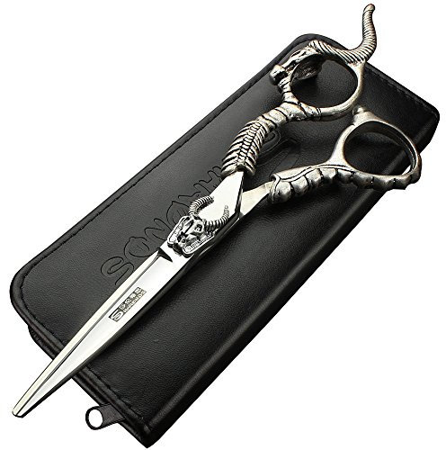 5.5/6-Zoll professionelle Haarschneider, Edelstahl scharfe Haarschneider, spezialisiert für Friseure (5,5 Zoll Schneideschere)