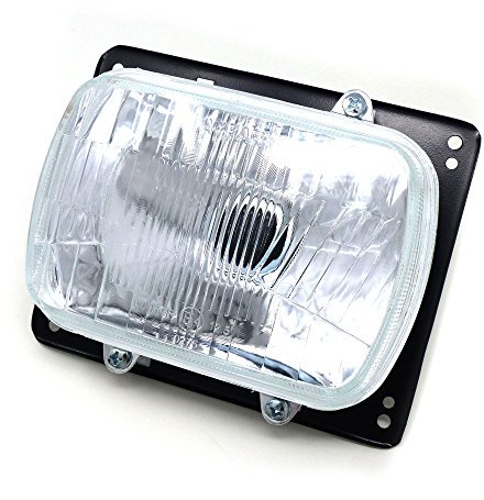gopart Scheinwerfer für Fiat und New Holland Traktoren 100-90, 110-90 u. a. - Transparent, Halogen, Polycarbonat, LED-Lichttechnologie