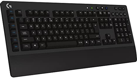 Logitech G613 LIGHTSPEED Tastiera Gaming Meccanica Wireless Bluetooth, 6 Tasti-G programmabili, QWERTY US Layout - Nero