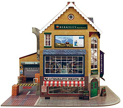 The CityBuilder O Gauge 7 millimetri scala 1:43 modellino ferroviario costruzione angolo SUPERMART Kit …