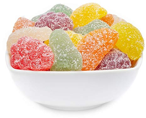 1 x 3kg Fruchtsaft Gelee Früchte bunt gemischt- Fruchtsaft Geleefrüchte Fruit Juice Jelly vegetarisch vegan laktosefrei