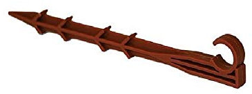 acquaverde 100 picchetto picchetti Ferma Tubo irrigazione Ø 16 e 20 fermatubo