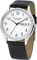 Eichmüller Herren Klassische Armbanduhr 38mm Echtleder Armband 5 ATM Quarz Tag undDatum 3053-01