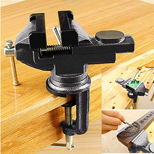MYTEC 3.2 Universal 360° Swivel Home Vice Clamp Vice Black