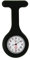 La Boutique Des Infirmières TOPSTUFF - Montre pour Blouse Infirmière Montre Silicone avec Broche pour Infirmières et à Tout Autre Professionnel de la Santé (Noir)