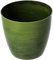 B2C Flower Pots 6 Colours 4 sizes Marble Plastic Plant Pots Planter Deco (18cm, Green Marble)