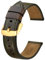 BISONSTRAP Uhrenarmband 20mm, Premium Leder Uhrenarmbänder für Herren und Frauen-Antike Bronze/Gold Schnalle