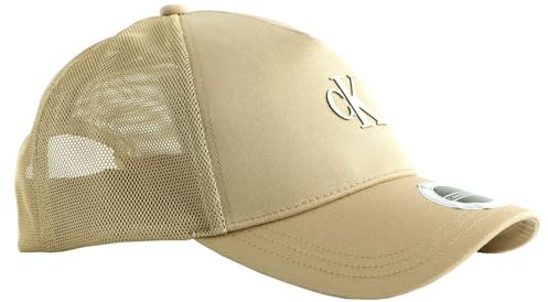 Calvin Klein CKJ Archive Trucker Cap Travertine
