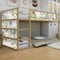 WANDKIND Aufkleber für IKEA KURA Kinderbett Hochbett Klebefolie Möbelfolie Sticker Kinderzimmer Dinosaurier (Möbel nicht inklusive) IKB503 (5 Sticker Set)