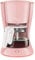 SOVORM Cafetera de Goteo para el Hogar Mini Cafetera American Brewed Tea-Metal (Rosa) The New