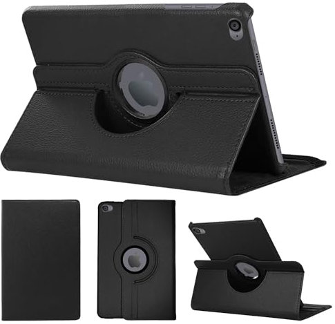 SWEIMEN Funda para iPad Air Tableta, Rotación de 360 Grados Carcasa con Función de Soporte y Auto-Reposo/Activación para iPad 9.7 5./6ª generación (2017/2018), iPad Air 2, iPad Air