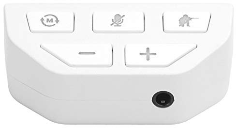 Durable Gamepad Headphone Adapter Gamepad Adapter for One (White)