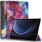 QINOUK Custodia per Samsung Galaxy Tab S9 FE, [funzione di supporto] Smart Cover ultra sottile con Auto Sleep Wake, PU e PC Custodia protettiva antigraffio per Samsung Galaxy Tab S9 FE-colorato