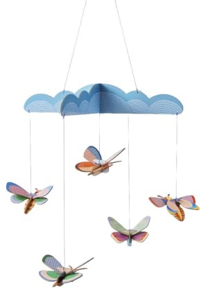 Baby Mobile | Tanz der Schmetterlinge | Wolken | Geburt | Taufe