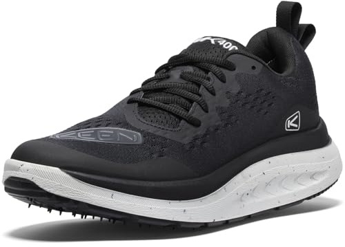 KEEN Herren WK400 Textile Black White Trainer 41 EU