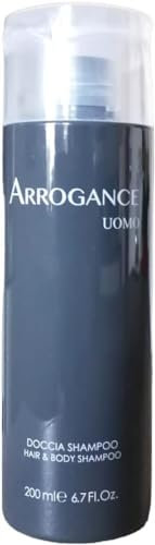 Arrogance Uomo Doccia Shampoo, 200 ml
