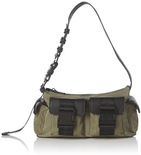 Steve Madden Damen Bshift Baguette Bag Umhängetasche, Olivgrün, hell
