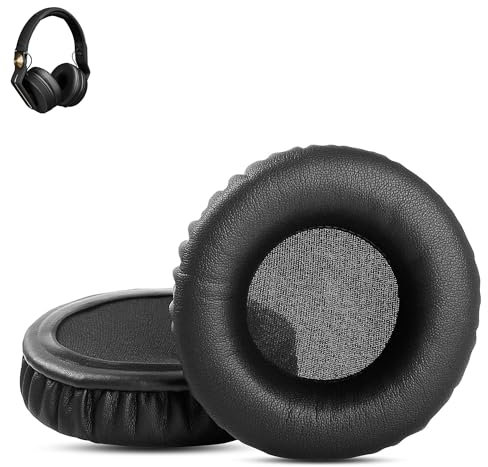 XRHTONG Cuscinetti di Ricambio Compatibili con Pioneer HDJ-700/HDJ-700K/HDJ-700W – Pelle Proteica & Schiuma di Memoria – Comfort & Isolamento Sonoro – Accessori Cuffie Audio