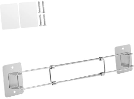 iplusmile Barra Angolare di Stoccaggio per Doccia RV Asta Regolabile per Organizzazione Bagno Design Moderno e Resistente Facile da Installare Perfetta per Camper e Spazi Ridotti