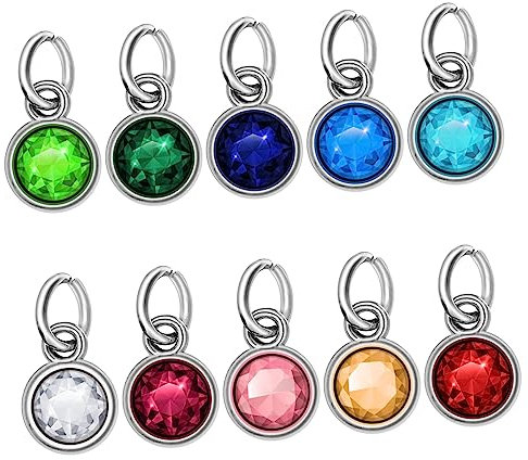COHEALI 24st Halskettenanhänger Selber Machen Halskette Schmuck Charme Armbandanhänger Für Die Herstellung Von Armbändern Reize Diy-halskettenanhänger Bunt Freundschaftskette Mini Baumeln