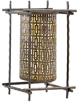 CNBYDK Kerzenständer Kerzenständer Chinesischer Retro Kerzenhalter Hohler Kerzenständer Dekoration Zuhause Romantisches Candlelight Dinner Requisiten
