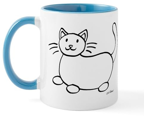 DPgUfPV Kind Hearted Woman - Taza de café de cerámica para zurdos, 325 ml