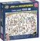 Jan Van Haasteren Riding the Skate Bowl - 1000 Piece Large Jigsaw Puzzle for Adults - 100% Recycled Cardboard 1000Pc Jigsaw, Fun Comic Adult Puzzle - Dimensions 68 x 49cm