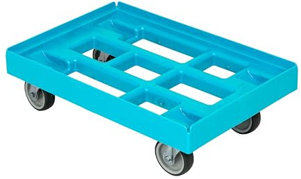 Transportroller 610x410 mm hellblau