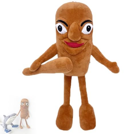 XIAOYIYI Tung Tung Tung Sahur Plush, Tralalero Tralala Plush, 2025 New Game Stuffed Figure Doll, Soft Stuffed Animal Pillow Doll, Geeignet zum Sammeln und Dekorieren für Erwachsene und Kinder