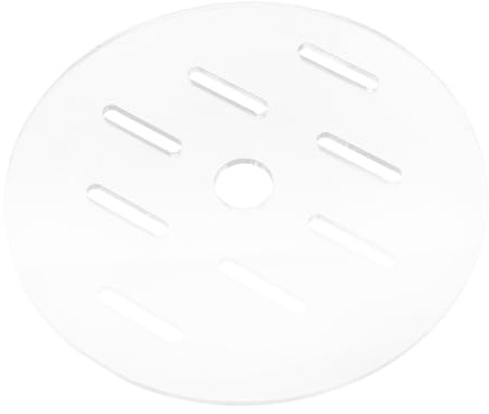 FRCOLOR Rundes Acryl Aquarium Abdeckungs Transparenter Bruchsicherer Fish Tank Cover Katzensicherer Praktischer Anti Sprung Deckel Einfache Installation Vielseitig als Trenner Geeignet