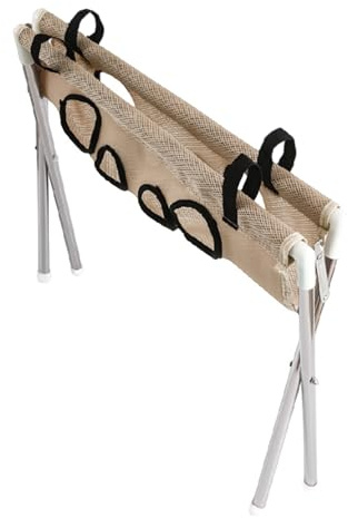 Dog Hammock for Nail Trim - 8-Hole Design Cat Grooming Harness - Pet Hair Cutting Hammock - for Kitten Puppy Indoor Home Ear Cleaning Teeth Brushing Small Medium Large Breed