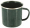 Highlander Deluxe Enamel Mug - Green