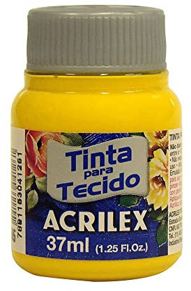 Acrilex - Pintura para Tela (37 ml, Mate)