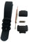 HD Conversion RAF 5 Ring Nylon Watch Band Strap Adapters(16mm) Kit for GShock MIL-Shock DW-5600 DW-6900 G-5700 GA-100 GDF-100 GL-7200 GLS-5600 Series (Black)