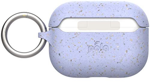 Pela - Housse Airpod et Airpod Pro - 100% compostable et biodégradable - Respectueux de l'environnement - Fabriqué à partir de plantes (AirPod Pro Lavender)