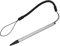 Stylet de Stylo de Peinture Tactile d'écran avec Corde à Ressort pour Navigatior de Voiture PDA POS et Autres appareils à écran Tactile résistif(Argent)