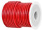 GENIQUE Real/Genuine Round Leather String Cord for Necklace, Bracelets, Jewelry, Kumihimo Braiding, DIY Projects (10 Metres) (3mm, Red)