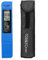 Messgerät, Salzwasser, Pool, Fischteich, Digital, LCD, Salzgehalt Temperaturmesser, Stift, Blau