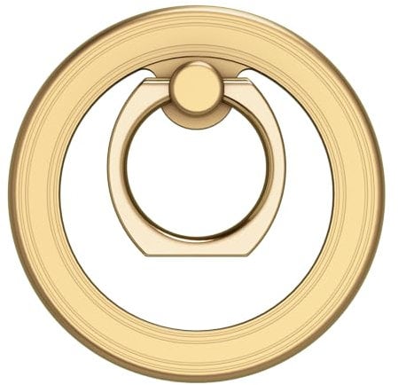 IDEAL OF SWEDEN Praktische Ringhalterung für einen bequemen Griff an Ihrem Telefon. Magnetisch und kompatibel mit Magsafe Handyhüllen. Ringständer oder Telefonring in intelligentem Design (Gold)