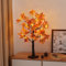 Arbre de Érable Lumineux avec 24 LED Blanc Chaud, USB Arbre Lumineux Interieur Ajustable Sapin Lumineux de Brindilles Fonctionne avec Piles Arbre pour Décoration Intérieure Noël fête Pâques (Érable)