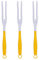 3pz Manico Spolverino, Staccabile Ricariche per Spolverino Duster Handle Plastica Manici Estesi Mocio Impugnatura Bacchetta per Una Pulizia Facile (Giallo)
