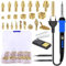 151 stück Kit d'outils Chauffants Pour Imprimante 3D,90W Température Réglable 180-480C° Panne à Souder,138 Inserts Filetés Pour Impression 3D,Pannes à Souder M2-M8,Impression 3D d'inserts Filetés