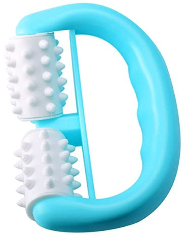 SOIMISS Body Roller Massager Ergonomisches Design Anti-cellulite Tool Für Ganzkörperanwendung Mit Gummispirale Verbessert Hautelastizität Faszienlöser Einfach Zu Greifen Für Bauch Beine Na