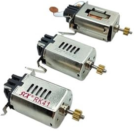 GUIPENG SCX RK41 RK42 DC 6V 12V 18V 24V Hochgeschwindigkeits-Slotcar-Motorfahrzeug F1-Spielzeugautos Zug mit Kühlloch(Model A)